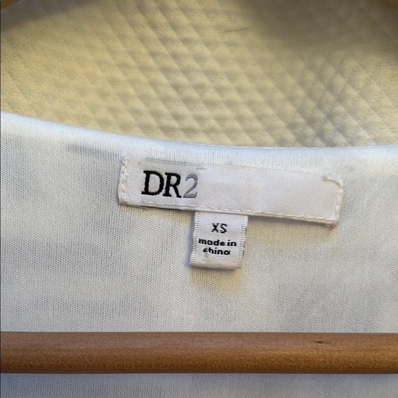 DR2 Blue and White Patterned Dress with Pockets - Picture 2 of 9